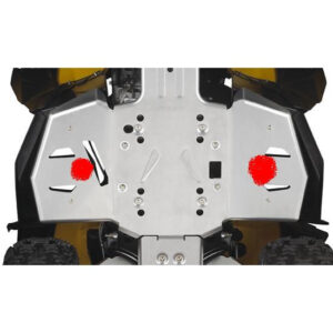 Piastra protezione vano piedi Quad Can Am