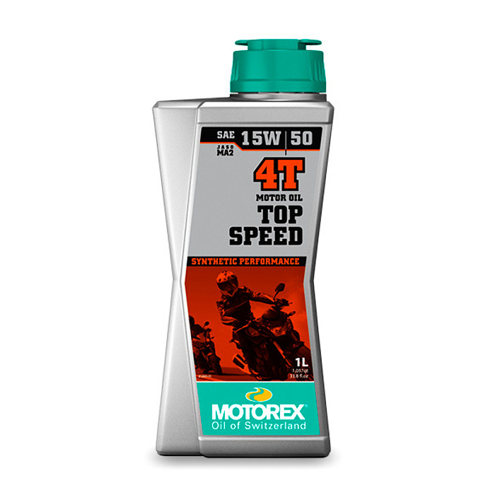 Olio Motore Motorex 4T Top Speed 15W-50