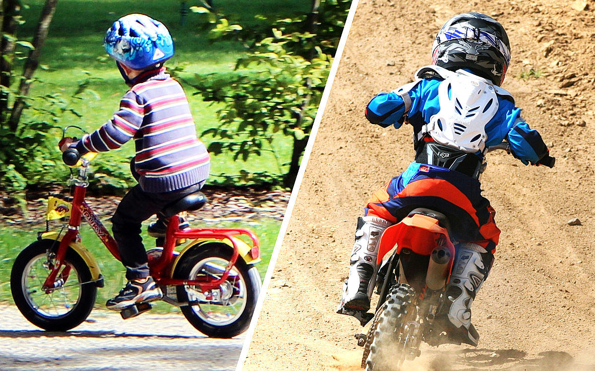 Bici, moto, mini quad per bambini